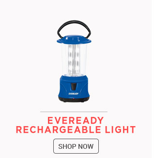 Eveready HL67 Rechargeable Emergency Light - Blue