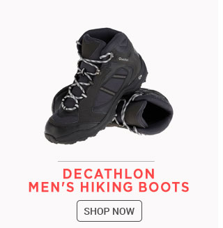 QUECHUA Arpenaz 50 Mid Men's Hiking Boots By Decathlon