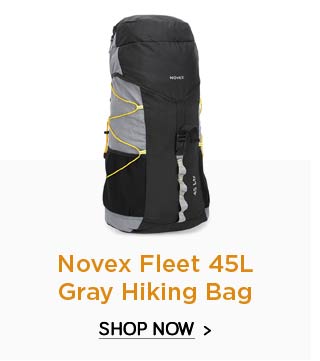Novex Fleet 45L Gray Hiking Bag