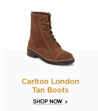 Carlton London Tan Boots