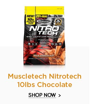 Muscletech Nitrotech 10lbs Chocolate