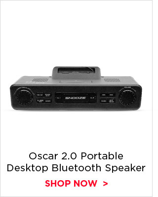 Oscar 2.0 Portable Desktop Bluetooth Speaker