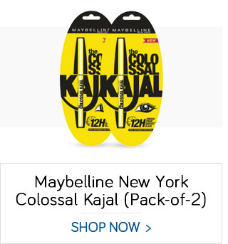 Maybelline New York Colossal Kajal, Pack of 2