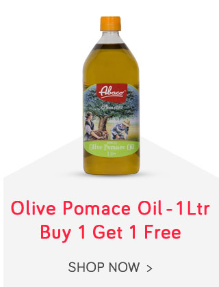 Abaco Pomace Olive Oil 1Ltr- Buy 1 Get 1 free