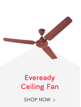 Eveready 1200mm FAB M Ceiling Fan Brown
