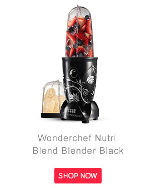 Wonderchef Nutri Blend Blender Black