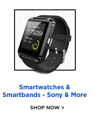Smartwatches & Smartbands - Intex | Jawbone | Sony & More
