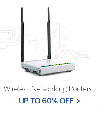 Wireless Networking - Up to 60% Off on Routers