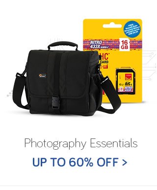 Photography Essientials - Up to 60% Off