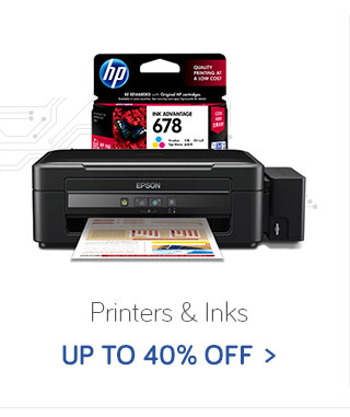 Printers & Inks - Up to 40% Off | HP,Canon, Epson & More