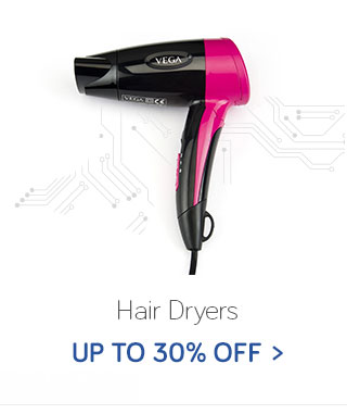 Hair Dryers Up to 30% Off