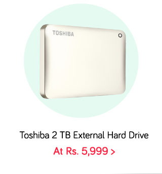 Toshiba 2 Tb External Hard Drives starting 5999