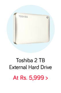 Toshiba 2 Tb External Hard Drives starting 5999