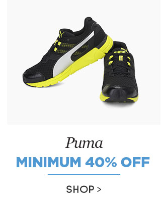 Puma  Min.40% Off