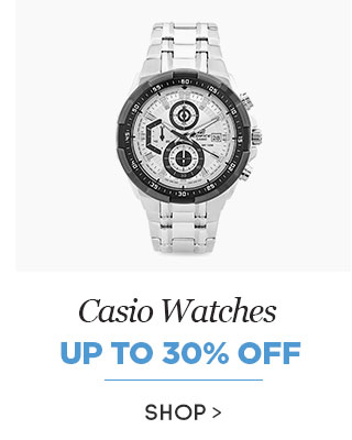 Casio Watches - Up to 30% Off