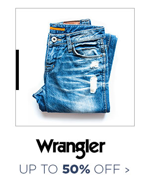 Wrangler  Clothing - Up tp 50% Off