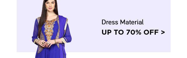 Dress Material up to 70% off