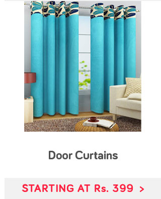 Door Curtains - Starting At Rs. 399