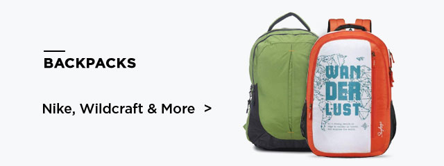 Backpacks- Puma | Nike | Wildcraft & more
