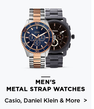 Men's Metal Strap Watches - Casio | Daniel Klein & More