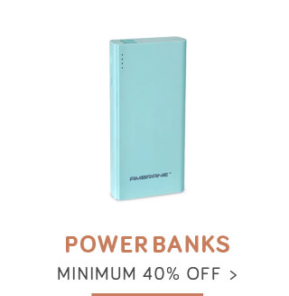 Branded Power Banks Min 40% Off