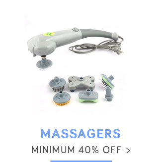 Massagers Minimum 40% off