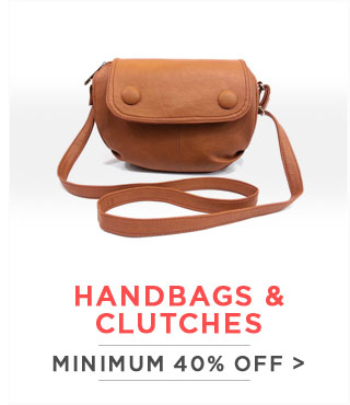 Handbags & Clutches - Min. 40% Off