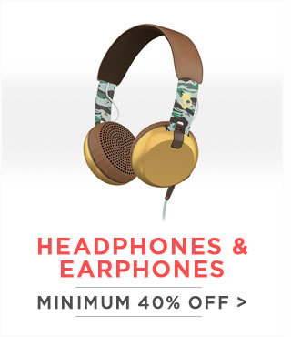 Headphones & Earphones Minimum 40% Off