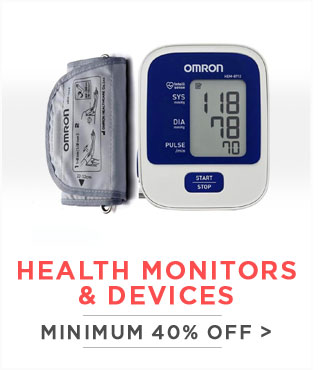 Health Monitoring Devices Min 40% off