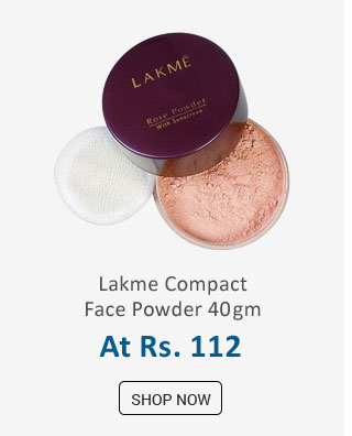 Lakme warm pink compact face powder 40 gm