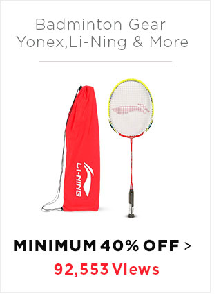 Badminton Gear - Yonex,Li-Ning & More