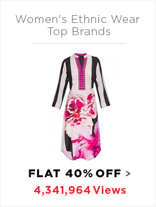 Women's Ethnic Wear Top Brands Flat 40% Off