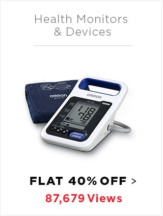 Health Monitors & Devices Flat 40%