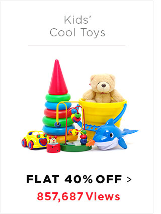 Cool Toys | Flat 40% Off