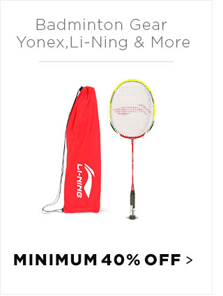 Badminton Gear - Yonex,Li-Ning & More