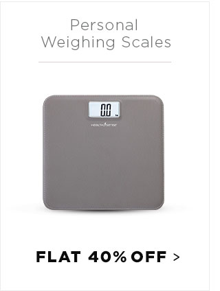 Personal Weighing Scales Flat 40%