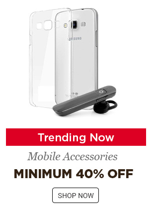 All Mobile Accessories Min 40% Off