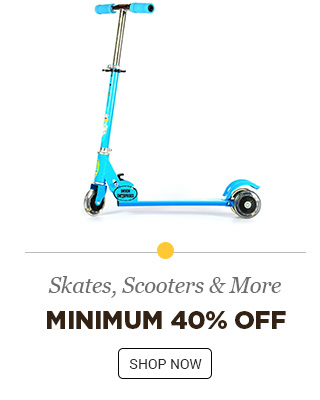 Skates, Scooters & Hoverboards - Min 40% Off