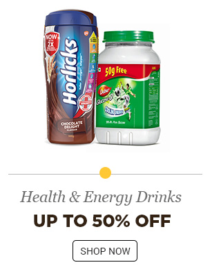 Health & Energy Drinks- Up to 50% off