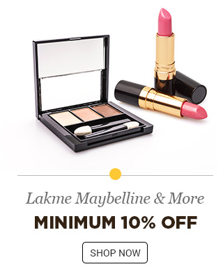 Lakme Maybelline & More Min.10% Off