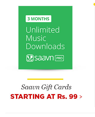 Saavn Gift Cards