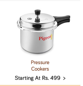 Pressure Cookers | starting Rs. 499/-