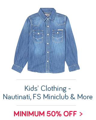 Kids' Clothing- Nautinati, FS Miniclub & more- Min. 50% Off