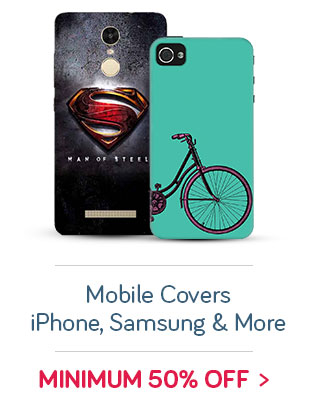 Mobile Covers for iPhone | Samsung | Mi & More - Min. 50% off