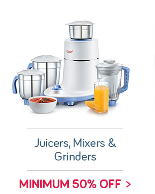 Juicer, Mixers & Grinders - Min. 50% off