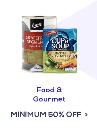 Food & Gourmet Min 50% Off
