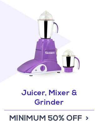 Juicer Mixer Grinders - Min 50% Off