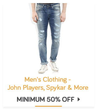 "Men's Clothing- John Players | Spykar & more