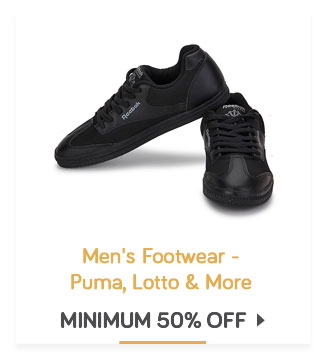 Men's Footwear- Min. 50% Off- Puma | Lotto & More