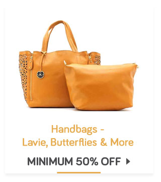 Handbags - Min.50% off - Lavie | Butterflies & more